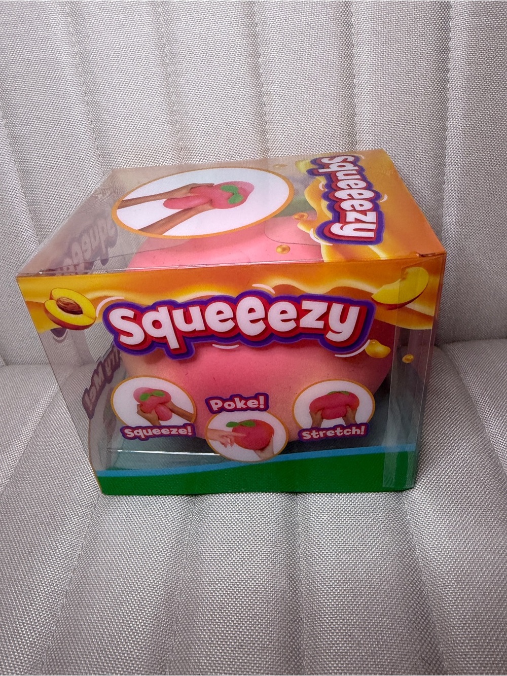 Squeeezy Pink Peach Squishy